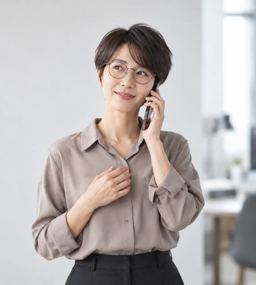 부산 서면 개인돈 대출 상담을 휴대전화로 안내받는 고객